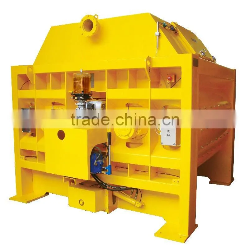 High capacity 2000L twin shaft concrete mixer