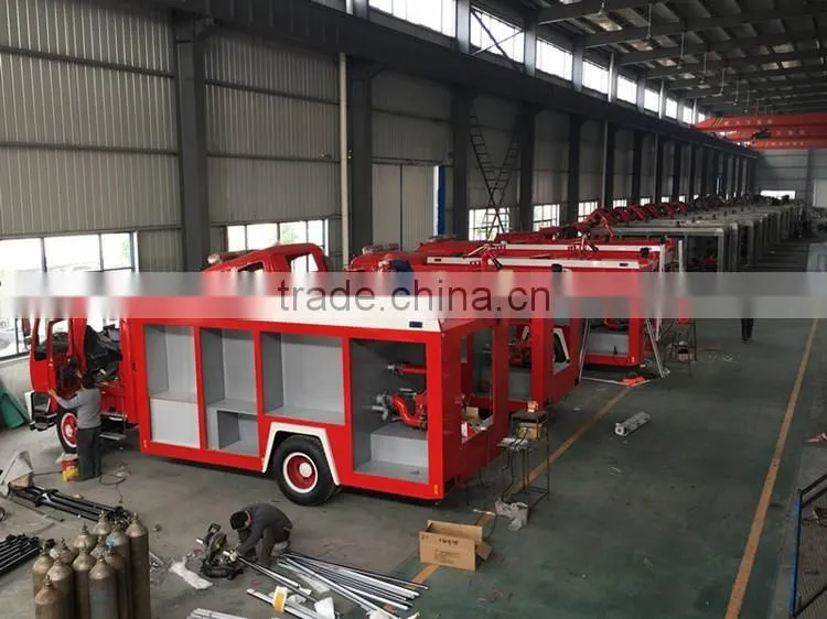 High quality for export 8000L water tank fire fighting truck