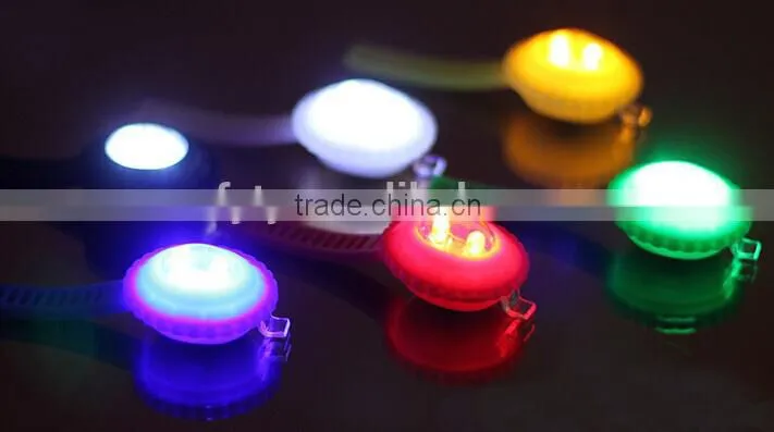 sunflower silicone bike led light