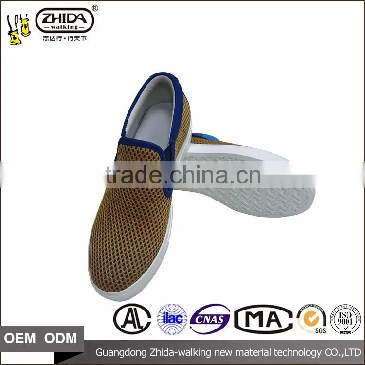 Fashion design and durable high-quality thin rubber shoe soles for boys mesh casual shoe