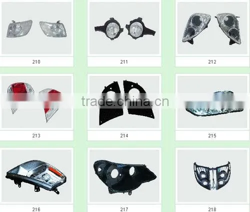 Professional design plastic auto rear lamp mould