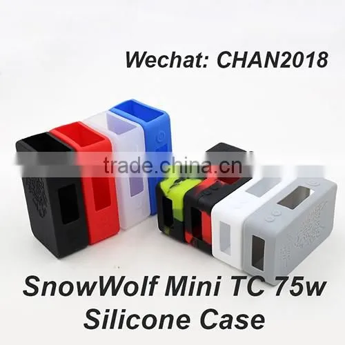 Wholesale silicone case for electronic cigarette Mini 75w Box silicone skin