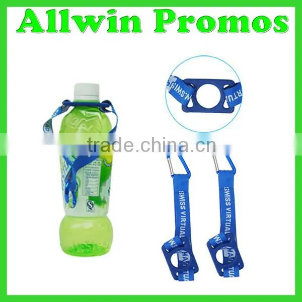 2015 Best Price Factory Price Polyester Bottle Holder Lanyard