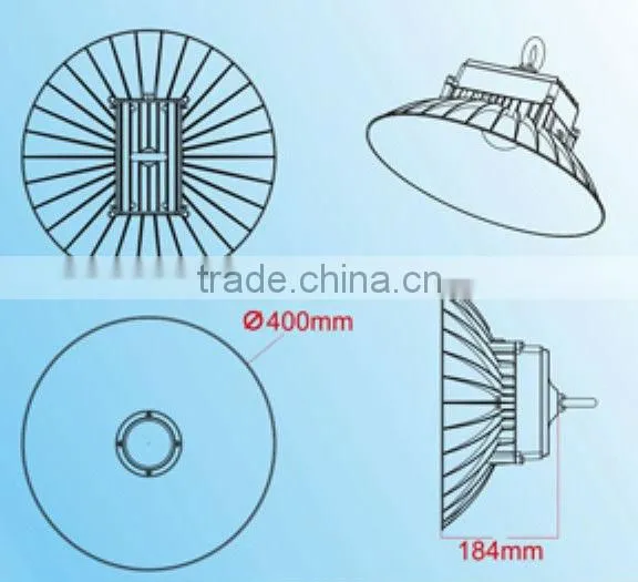suspending installation IP67 Outdoor lighting 60w led high bay lamps