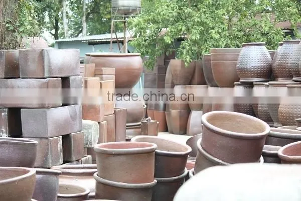 Plant Pots Tall Black ceramic flower pots wholesale plant pot
