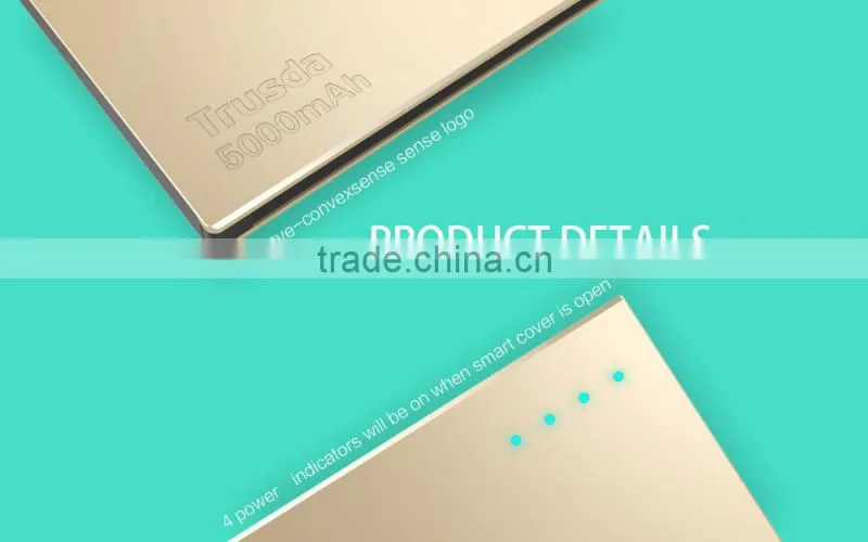polymer ultra thin 5000mAh power bank for sumsung note7