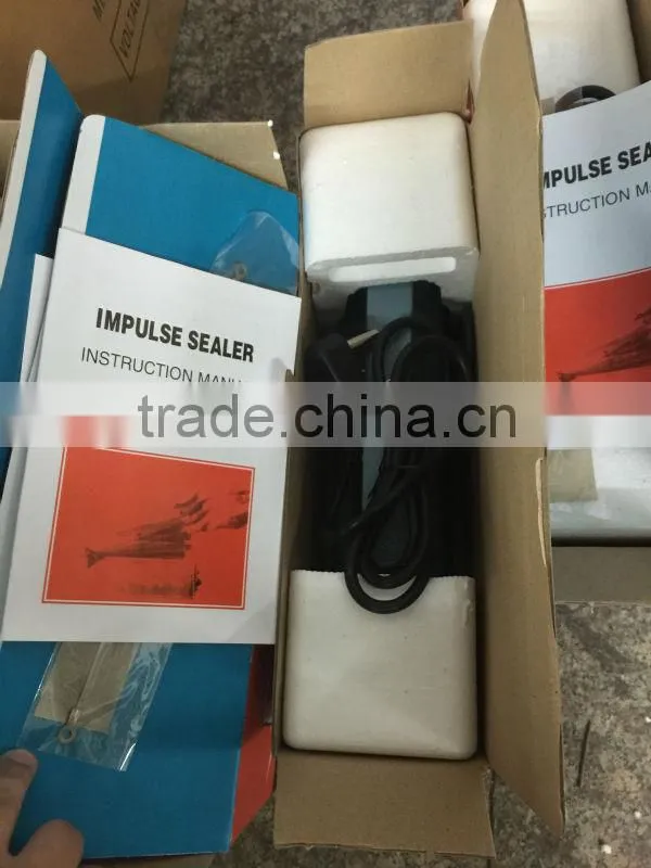 hand impulse bag sealer aluminum body