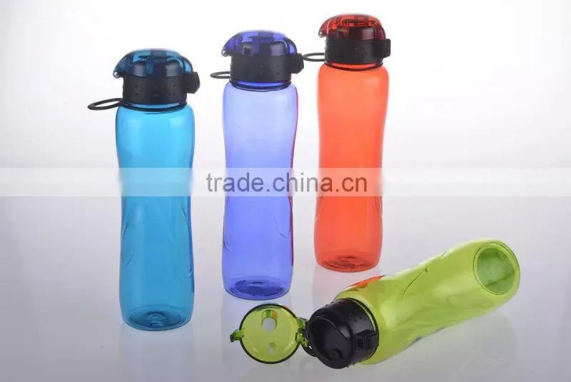 Fashional plastic water bottle sports bottle fruits bottle