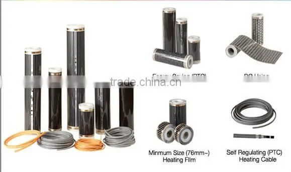 flexible heater film with high technology