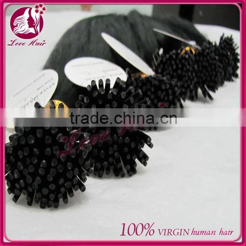 gifts thanks givingday 100% real human hair extensions i-tip hair