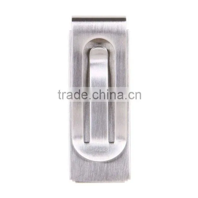 custom cool stainless steel money clip ,fashion stainless steel money clips