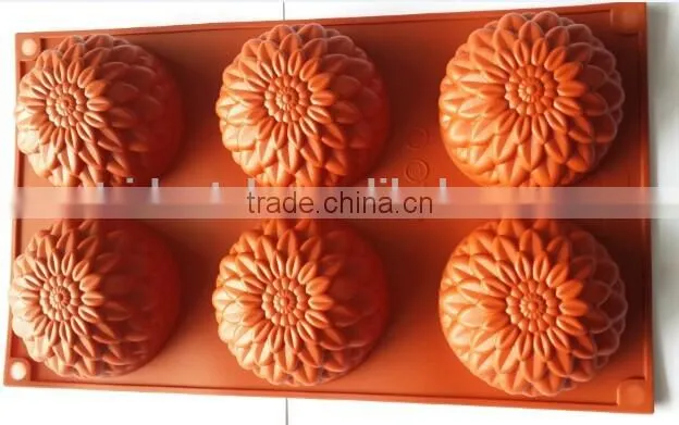 Wholesale Flower Shaped Cake Decorating Silicon Mould