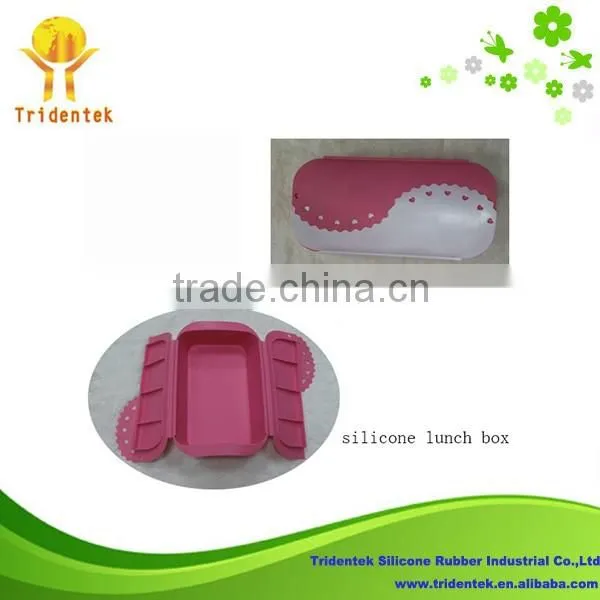 New Products 2016 Bento Lunch Box Food Grade Silicone Food Container Bulk Buy From China