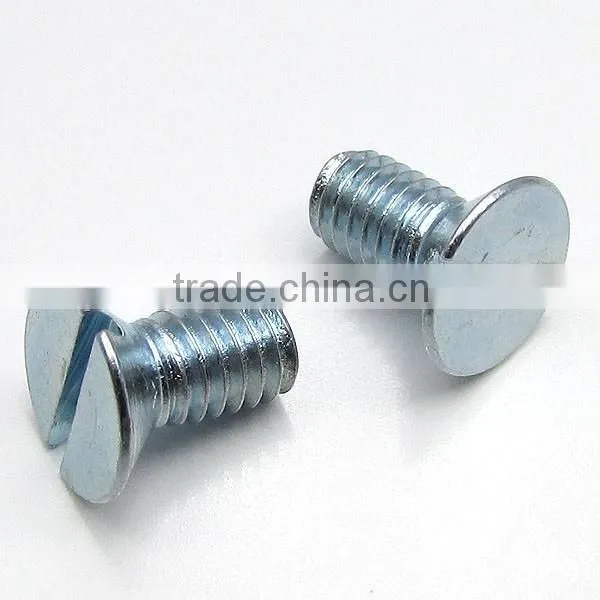 raised stainless steel m7 countersunk head screw