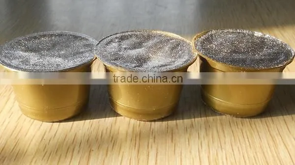Ne w product flexible printed yogurt lids metallized PET paper composite film with heatseal lacquer