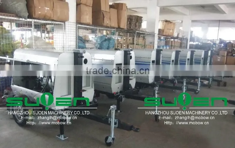 ballon light tower Solar panel light tower telescopic light tower LED rechargeable light tower