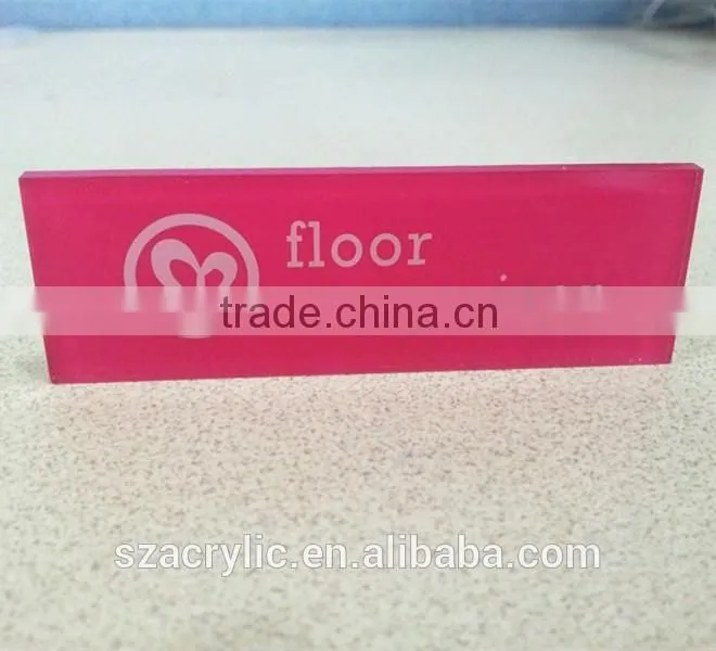 Best price acrylic name card