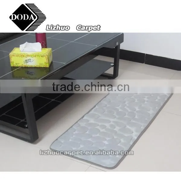 3Ddesign stone shaped bathmat entrance carpet kitchen rugs