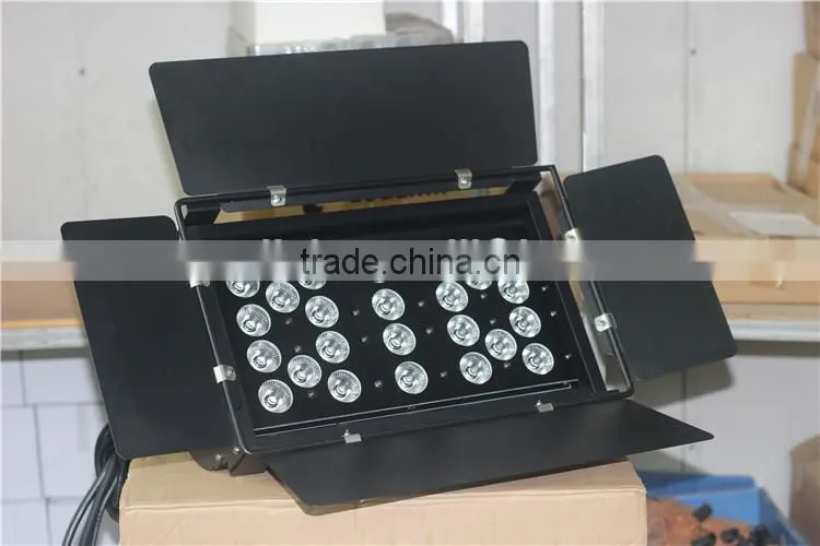 professional stage ground row light 24pcs 5W White led wall washer light