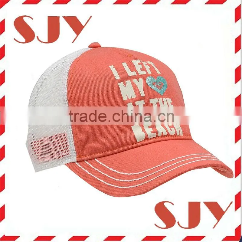 high-end cotton baseball cap,cotton leather strap cap