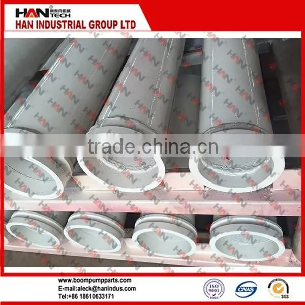 ST52 DN125*3M Delivery pipe concrete pump double wall pipe for concrete pump