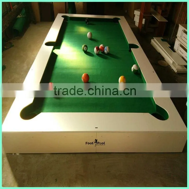 Billiard game playground snookers ball table pool soccer ball game