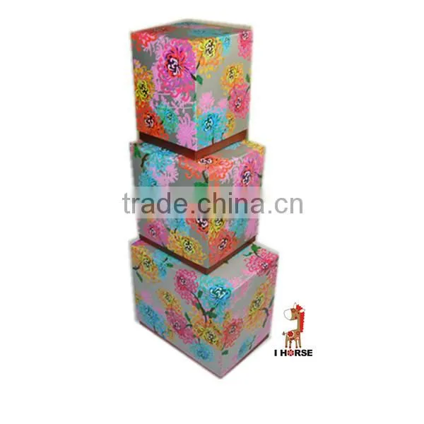 New style square luxury gift box