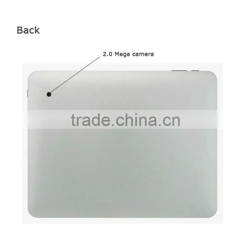 Hot selling 9.7 inch skype tablet pc download with hifi sound
