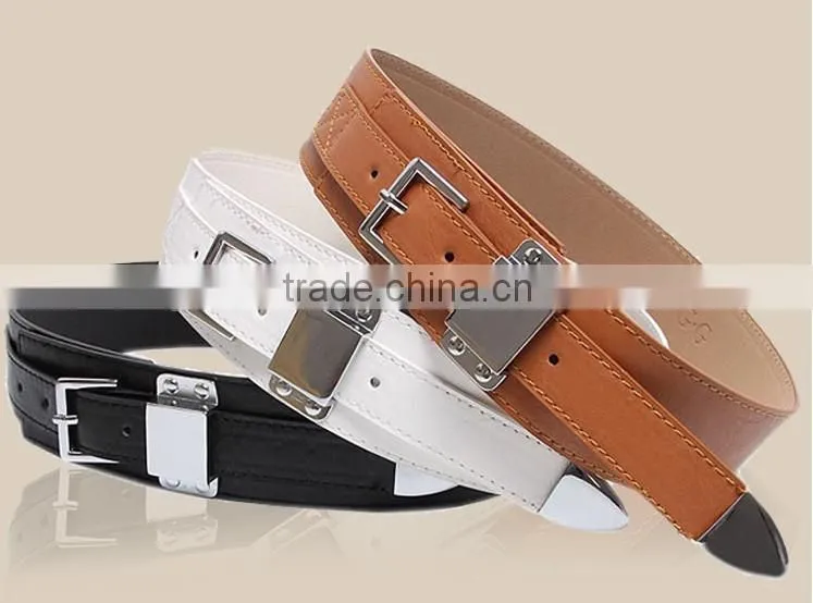 2 inch pu leather belt