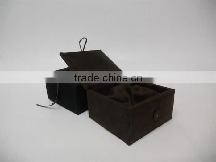 black cover rigid MDF luxury perfume box