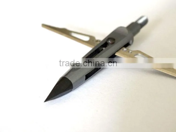 Archery 2 Blades Broadhead Mechanical Design For Hunting