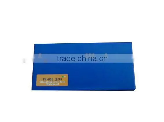 PH-035 Waterproof PH and Temperature Meter with CE certificate, cheap price, lower cost
