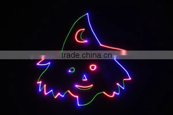 RGB full color moving head laser light
