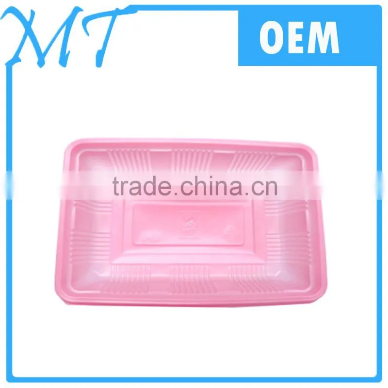 Disposable stackable freezer safe clear plastic food containers