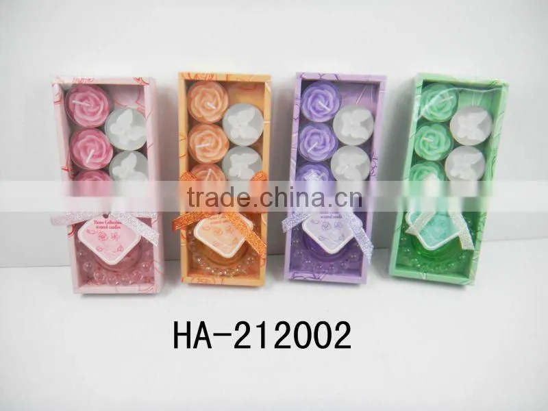 butterfly tea light candle with holders gift set