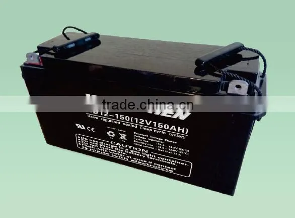 5 kwh ups system battery 12V150AH checp price with good quality