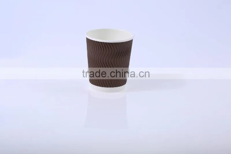 Zhejiang GoBest High quality ripple paper cup/kraft paper cup/coffee paper cups