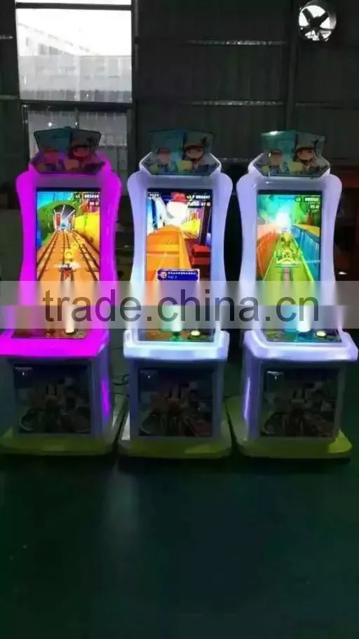coin operated kids ticket redemption game machine parkour gift arcade game machine for sale amusement ride