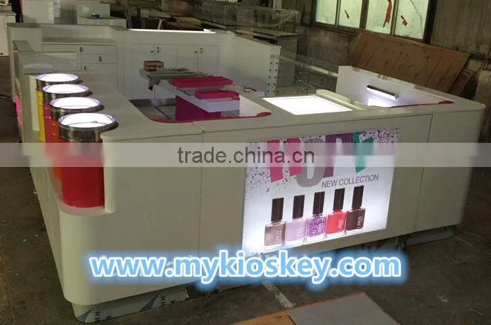high quality nail table for salon kiosk