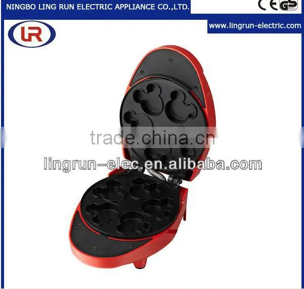 650W bear shaped waffle maker animal shaped waffle maker baby cakes maker