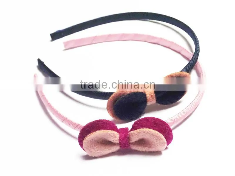 Ribbon Bow Hair Band With Hair Clip Set hair bands for kids and decorative hairclip