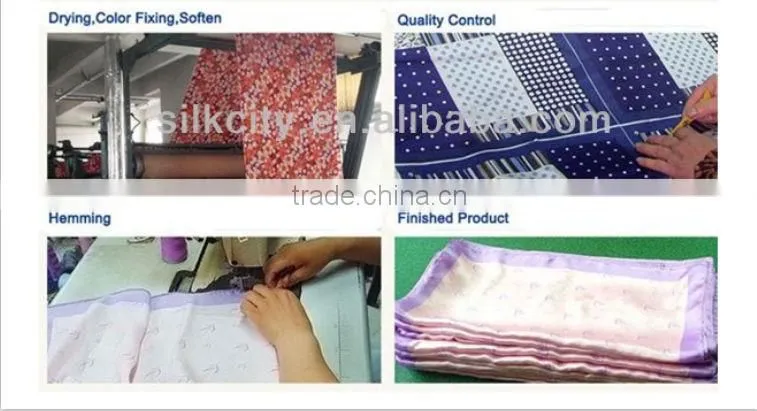 Customer Lady Print Chiffon Shawl