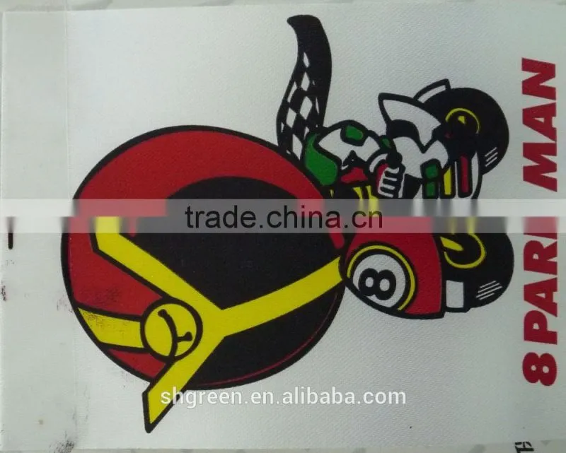 Popular spiderman polyerter printed tags for outer wear
