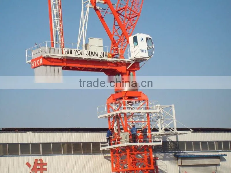 10t Luffing Crane Tower, High building construction equipment