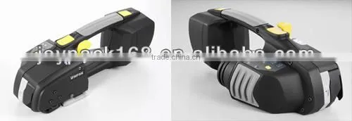 Battery powered strapping tool