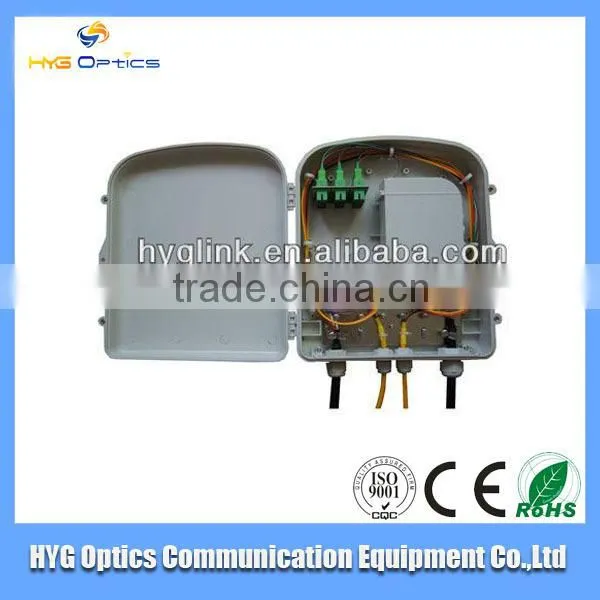 fiber optic outdoor wall-mount fiber distribution box .