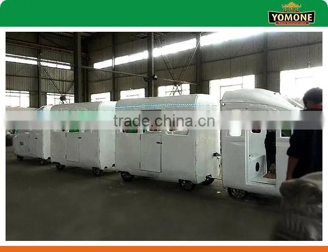Children tourism trackless train bullet train for sale