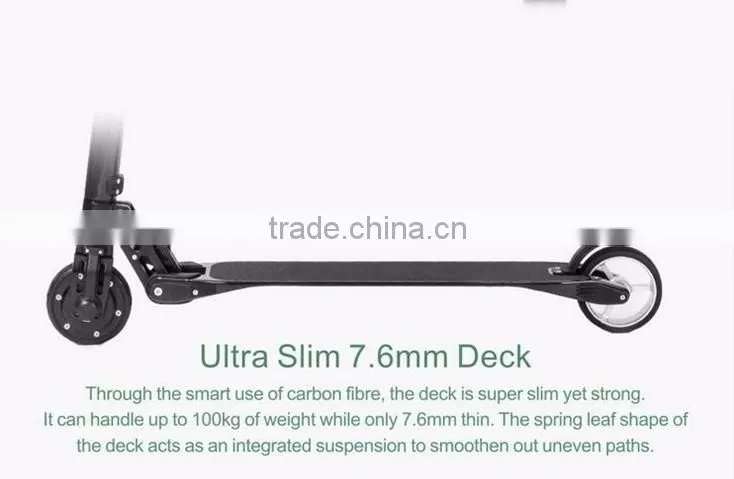 Ligthest electric carbon fiber city bike with 5inch Tubess Tyre