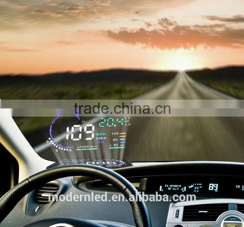 2016 new multi function head up display car