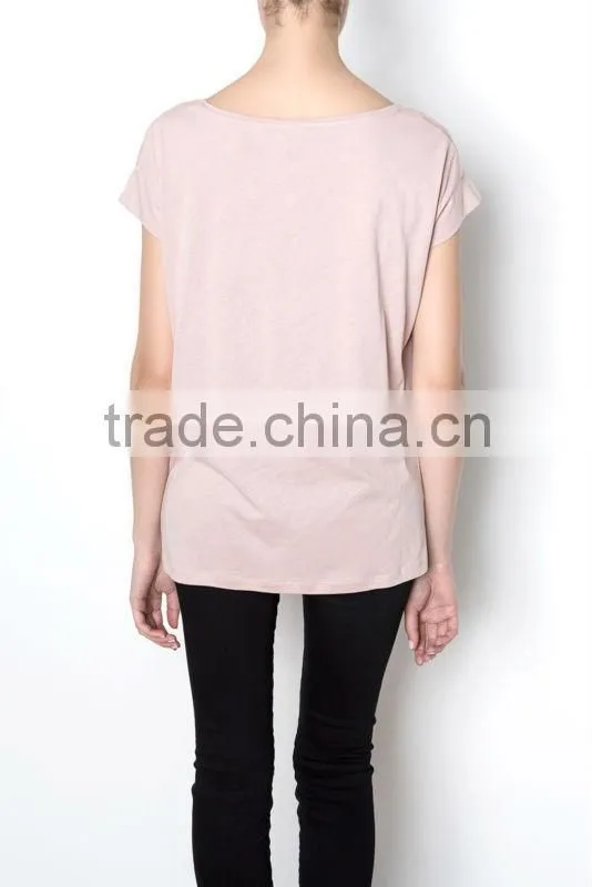 China Supplier Short Sleeve Fashion tshirt printing design Customized